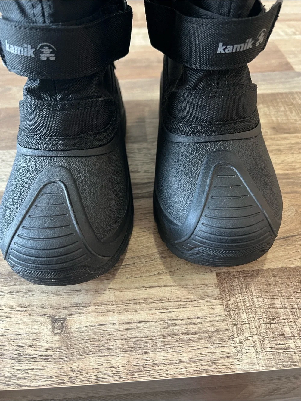 Kamik Black Winter Boots - Waterproof Slip-On